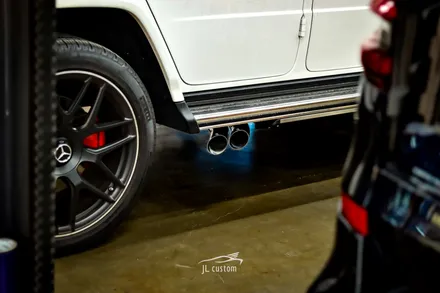 하남 초이로 / 정품 브라부스 배기 튜닝 / 머드가드/ 벤츠 / G-클래스(G바겐) G63AMG
