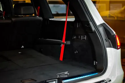 벤츠 GLS 400d AMG 레드로 안전벨트 교체 시공/경기도 하남 제이엘커스텀 / 벤츠 / GLS-클래스 / 하남 초이로