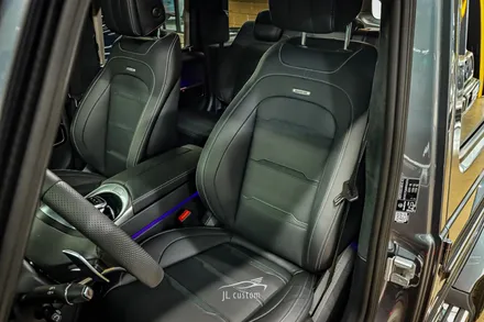 벤츠 G 바겐 63AMG 편의 옵션 튜닝 ! /통풍시트 / 요추 지지대(럼보 서포트) / 전동 사이드스텝 / 송풍구 앰비언트 / 경기도 하남 제이엘커스텀 / 하남, 강동, 송파