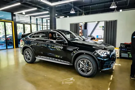 벤츠 GLC 43 AMG 스티어링 휠 / 순정 통풍시트 시공. / 제이엘커스텀 / 하남, 강동, 송파
