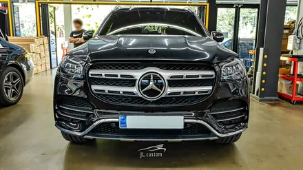 벤츠 GLS 400d 자동차의 이미지를 한 번에 바꿔줄 세로 그릴 교체 시공! / 하남, 강동, 송파
