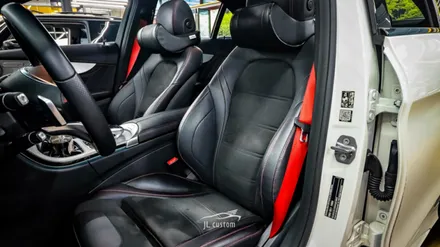 벤츠 C43 AMG 순정형 통풍시트 와 R버튼 동시 활성화 ! / 경기도 하남 제이엘커스텀 / 하남, 강동, 송파