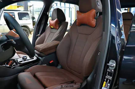 자동차 쿨링시트 BMW IX3 전문 시공 방식 / 하남, 강동, 송파