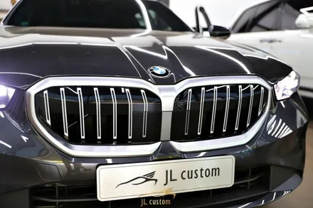 신형 5시리즈 아이코닉 글로우 회오리 풀커버 BMW G60 시공 / 하남, 강동, 송파