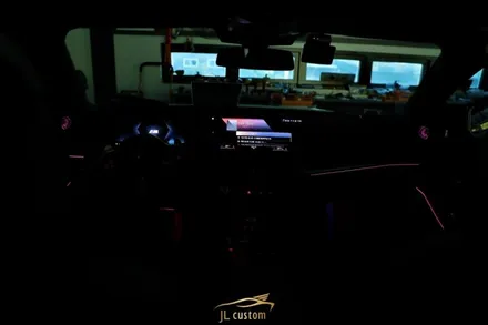 BMW 튜닝 3시리즈 통풍시트, 크리스탈 기어봉, 회오리 풀커버, 스피커 교체 시공 / 하남, 강동, 송파