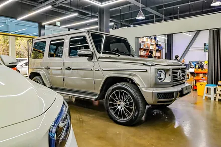벤츠 G400 d 토탈 시공! IWC 시계 교체 / 통풍 시트 / 후방 블랙박스 / 제이엘커스텀. / 하남, 강동, 송파