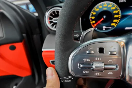 벤츠 AMG GT63 고성능 차량에 딱 알맞는 스티어링 휠 교체 시공 / 제이엘커스텀 / 하남, 강동, 송파