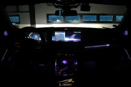BMW 신형 X6 블랙 유광 그릴 교체 + 회오리 풀커버 토탈시공. / 하남, 강동, 송파