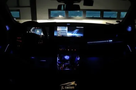 BMW 신형 X6 블랙 유광 그릴 교체 + 회오리 풀커버 토탈시공. / 하남, 강동, 송파