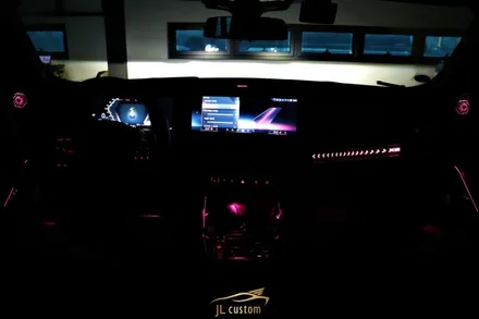 BMW 신형 X6 블랙 유광 그릴 교체 + 회오리 풀커버 토탈시공. / 하남, 강동, 송파