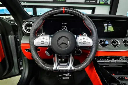 벤츠 AMG GT63 고성능 차량에 딱 알맞는 스티어링 휠 교체 시공 / 제이엘커스텀 / 하남, 강동, 송파