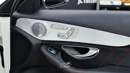 벤츠 C43 AMG 순정형 통풍시트 와 R버튼 동시 활성화 ! / 경기도 하남 제이엘커스텀 / 하남, 강동, 송파