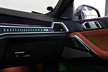BMW 신형 X6 블랙 유광 그릴 교체 + 회오리 풀커버 토탈시공. / 하남, 강동, 송파