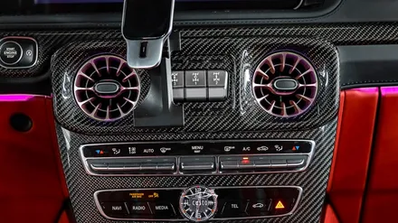 벤츠 지바겐 63 AMG 송풍구 엠비언트 시공 정보. / 하남, 강동, 송파