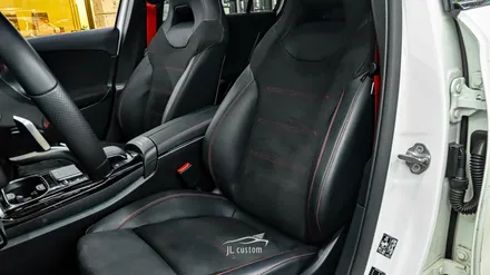 벤츠 A45 amg 시원한 드라이빙을 위한 통풍시트 만들기. / 하남, 강동, 송파