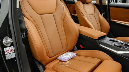 BMW 320i 순정형 통풍시트 시공 포토 정보. / 하남, 강동, 송파