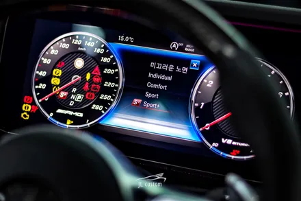 하남 초이로 /  어질리티 셀렉트 카본 스티어링 휠 교체 / 벤츠 / G-클래스(G바겐) G63 AMG