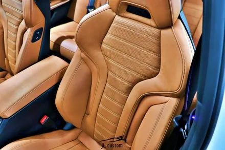 BMW 340i 지금 가장 필요한 실내 편의 옵션. 순정형 통풍시트 / 워크인 스위치 시공. / 하남, 강동, 송파