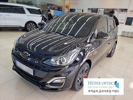 2021쉐보레스파크, 쉐보레스파크색상, 후퍼옵틱썬팅, HUPEROPTIK, 열차단필름, 부산썬팅, 부산자동차썬팅