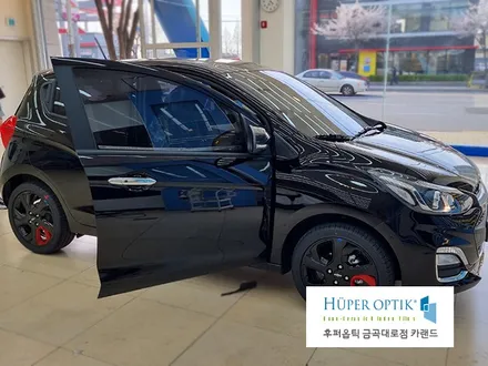 2021쉐보레스파크, 쉐보레스파크색상, 후퍼옵틱썬팅, HUPEROPTIK, 열차단필름, 부산썬팅, 부산자동차썬팅
