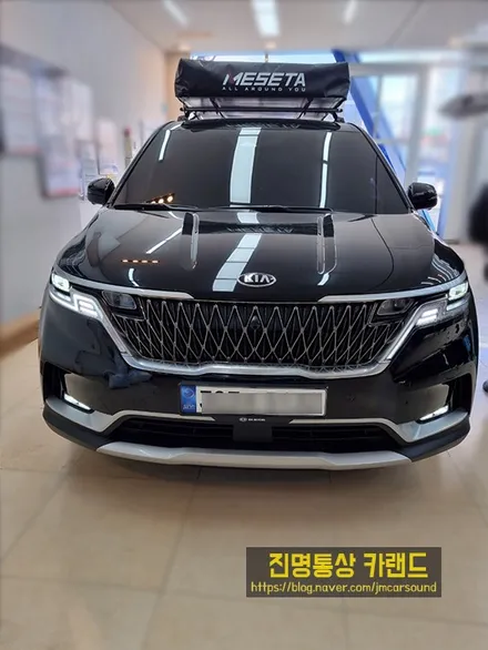 차량연결텐트, 루프탑텐트설치, 루프탑설치, 자동차루프탑, 하드탑텐트, 2021카니발하이리무진 (캠프800, 2인용)