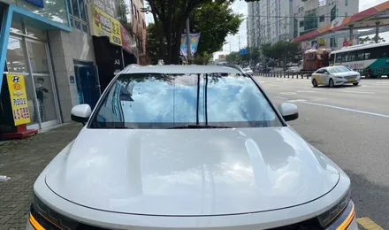 부산 카니발 신형 블락포디 스카이블루 썬팅 전문 덕천 카랜드