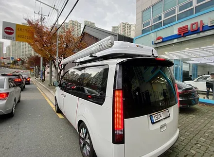 스타리아루프탑텐트,부산루프탑텐트,부산어닝,부산가로바,전문장착