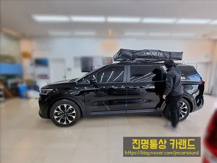 차량연결텐트, 루프탑텐트설치, 루프탑설치, 자동차루프탑, 하드탑텐트, 2021카니발하이리무진 (캠프800, 2인용)