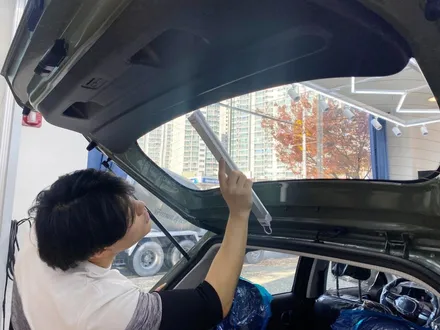 부산 캐스퍼 레이노 프레스토R1 파인뷰 LX7700 블랙박스 제로케이 실내 살균 탈취 캐스퍼 전문 덕천 카랜드