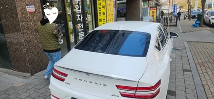 신차 썬팅도 역시 나노세라믹필름 반사썬팅 블루반사썬팅 / 안산 단원구 초지동