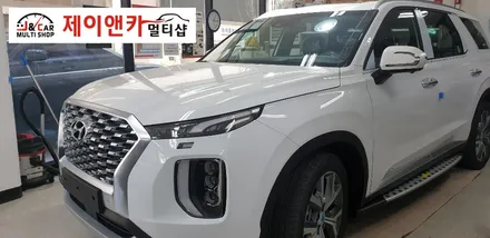 팰리세이드 전면/측후방 나노썬팅 이지엘이디 스마트통합모듈 장착 / 안산 단원구 초지동