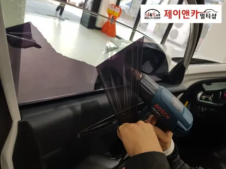 K7 나노필름 전면/측면 썬팅 시공 / 안산 단원구 초지동