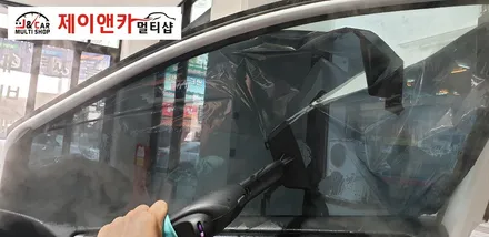 폭스바겐 골프7세대 GTI 전면 / 측후면 썬팅 / 안산 단원구 초지동