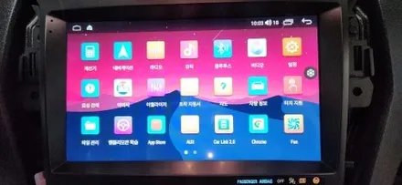 포드 익스플로러에 안드로드 네비 이지스마트네비장착 / 안산 단원구 초지동