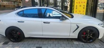 제네시스 G70 나노썬팅 이지스BR 블루반사썬팅~ / 안산 단원구 초지동