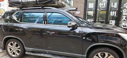 G4렉스턴 전체재썬팅 나노이지스BR 블루반사썬팅~ / 안산 단원구 초지동