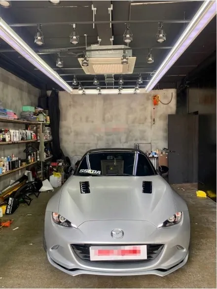 마쯔다 MX-5 소프트탑, 유광블랙 순정도장에서 3M 사틴화이트 알루미늄 전체랩핑! (Mazda MX-5 miata) 일산성석동 랩핑은 제이엔제이컴퍼니에서! / 고양시 성석동