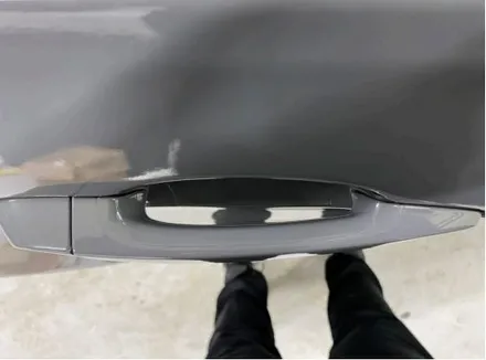 일산파주 자동차 랩핑맛집 BMW F80 M3 대물보험 사고수리 이후, 에이버리 유광 다크그레이 부분랩핑 재시공! 3M유광카본 포인트랩핑까지 ! [서울랩핑] / 고양시 성석동