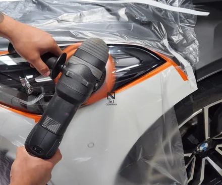 BMW Z4 렌트카공제 퍼플크롬 랩핑차량 보험수리, 공업사 사고수리 이후 기존 자동차랩핑 까지 깔끔하게 시공완료! 경기도 고양시 일산 덕양구 제이엔제이모터스 / 고양시 성석동