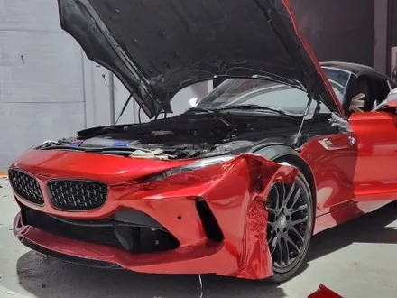 BMW E89 z4 35i, 기존 3M필름 유광화이트골드스파클 전체랩핑 제거 후, 제이엔제이 고광택 미드나잇 체리 전체랩핑 재시공! 경기도 고양시 일산 수입차 튜닝전문 제이엔제이! / 고양시 성석동