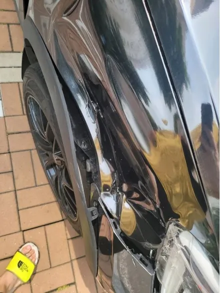 일산파주 자동차 랩핑맛집, 르노삼성 XM3 블랙크롬 전체랩핑차량, 제이엔제이컴퍼니에서 사고부위 크롬랩핑! + 디테일링 세차 ! 완벽 한 외형복원 / 고양시 성석동