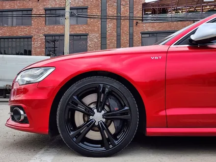 아우디 S6 C7 4.0TFSI V8, 캔디레드 전체랩핑 이후 20인치 휠 유광블랙복원도색 크롬딜리트 시공까지! 더 포스있는 외관으로의 변신! (김포랩핑, 일산랩핑, 파주랩핑) / 고양시 성석동