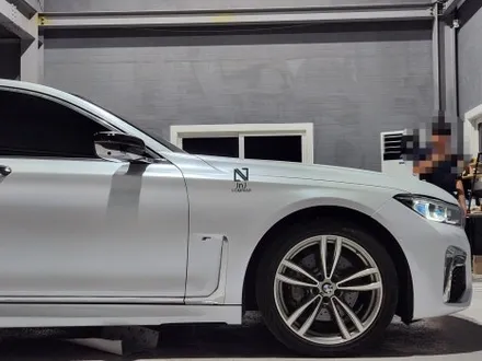 BMW G11 G12 G바디 전기형7시리즈 후기형 신형개조 컨버전 이후, 사틴화이트 전체랩핑 시공! 수도권 경기도 일산 수입차 수리&튜닝&랩핑전문 제이엔제이! / 고양시 성석동