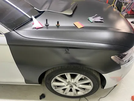 아우디 A6 C7 3.0TDI 에이버리 사틴블랙 전체랩핑 시공, 파주 운정 수입자동차 랩핑잘하는 곳! 사고수리까지 완벽하게 가능한 제이엔제이컴퍼니 / 고양시 성석동
