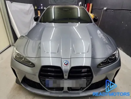 BMW M4 Competition 신차출고 후, PPF 랩핑작업을위해 일산 성석동 랩핑 PPF 전문 제이엔제이 컴퍼니 입고! 본네트와 휀다 및 헤드라이트까지! 프론트PPF / 고양시 성석동