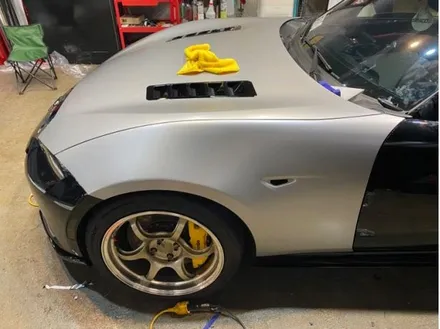 마쯔다 MX-5 소프트탑, 유광블랙 순정도장에서 3M 사틴화이트 알루미늄 전체랩핑! (Mazda MX-5 miata) 일산성석동 랩핑은 제이엔제이컴퍼니에서! / 고양시 성석동