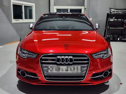 일산 대화동 아우디S6 4.0TFSI V8(A6 C7), JNJFILM 캔디레드 전체랩핑 시공기, 수입자동차 랩핑&신형개조 전문 제이엔제이컴퍼니! / 고양시 성석동