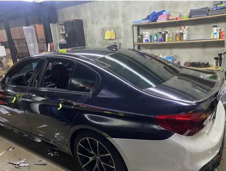 BMW G30 530i MSP , BMW 5시리즈 블랙크롬 전체 랩핑! 이 모든것은 일산파주 제이엔제이컴퍼니에서! [파주랩핑, 일산랩핑, 서울랩핑] / 고양시 성석동
