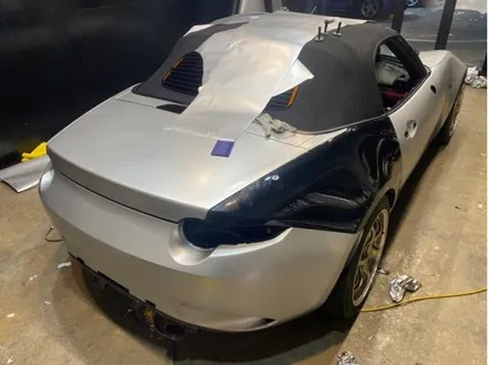 마쯔다 MX-5 소프트탑, 유광블랙 순정도장에서 3M 사틴화이트 알루미늄 전체랩핑! (Mazda MX-5 miata) 일산성석동 랩핑은 제이엔제이컴퍼니에서! / 고양시 성석동