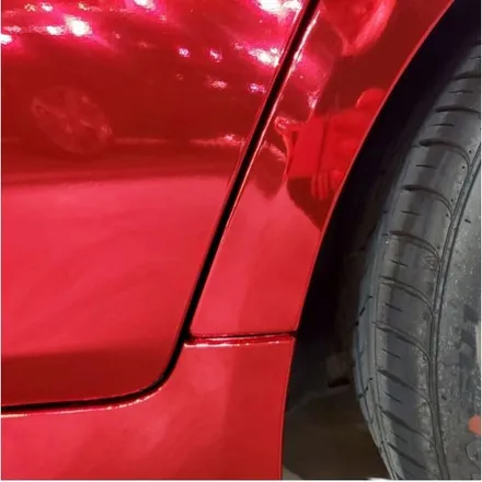 BMW F10 528i 순정 지중해블루 도장에서, 화려한 레드 크롬 전체랩핑! 이 모든것은 파주운정 제이엔제이컴퍼니에서! [서울랩핑,일산랩핑,김포랩핑,인천랩핑] / 고양시 성석동
